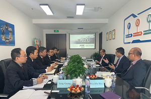 PCIHBV delegation visiting POWER's Beijing headquarter
